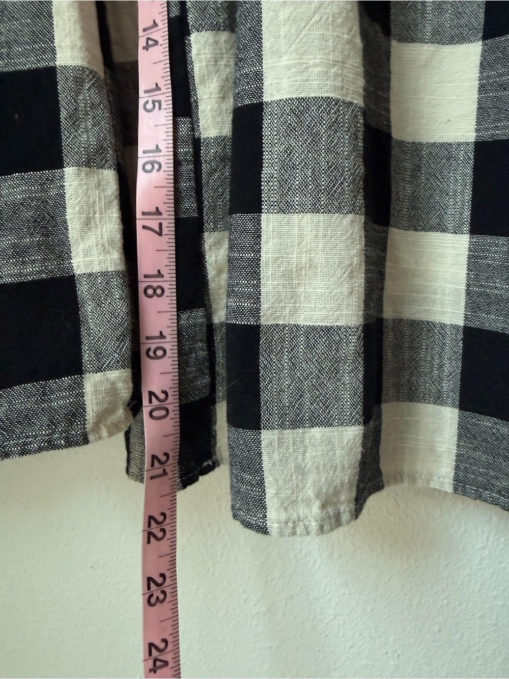 If By Sea (Anthropologie) - Gingham tie-waist jumpsuit -Sz Small- w/small Flaw - Picture 8 of 16